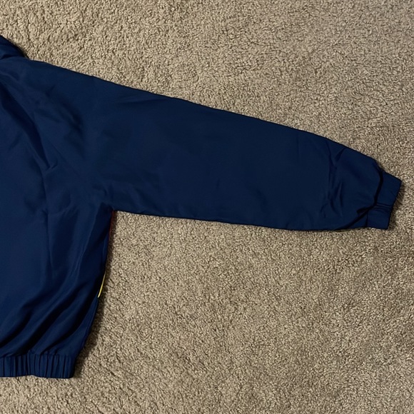Forever 21 x Wilson blue half-zip bomber jacket - Picture 6 of 7